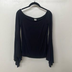 We the Free Flutter Sleeve Off Shoulder Top